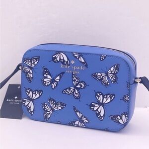 Kate Spade Staci Butterfly Sky Printed Mini
Camera Bag